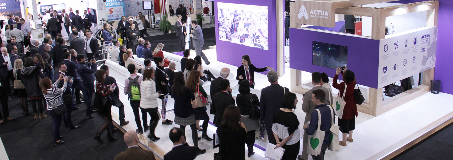 Los proyectos andorranos acaparan la atención internacional en el Smart City Expo World Congress