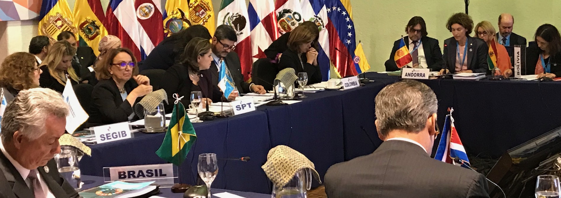 Apoyo unánime de los ministros de Asuntos Exteriores iberoamericanos a la candidatura de Andorra para acoger la Cumbre de 2020