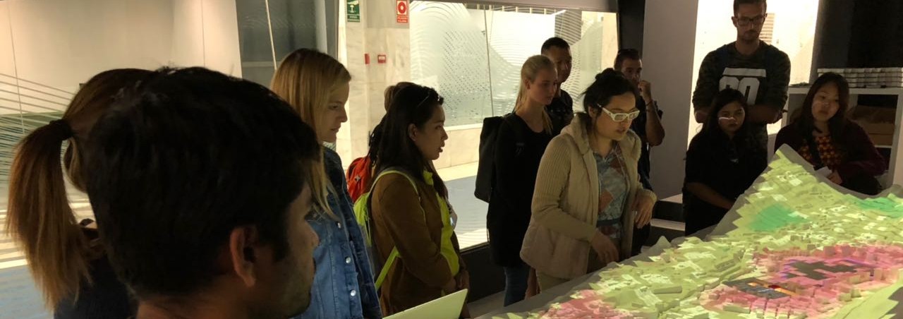 Estudiants de la Universitat de Girona de diverses nacionalitats visiten l’Espai d’Innovació