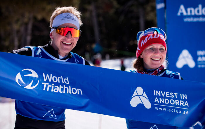 Andorra organiza con éxito el campeonato del mundo de triatlón, con Noruega como gran destacada
