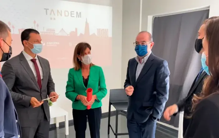 Presentació de la sisena edició del Projecte Tàndem d'Andorra Business