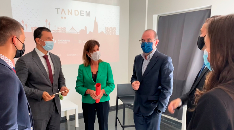Presentation de la sixième édition du projet Tàndem d'Andorra Business