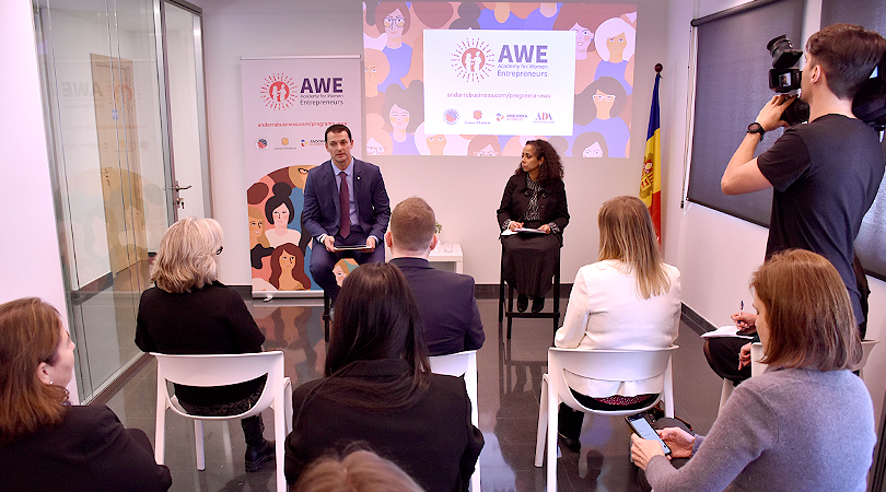 The U.S. Consulate in Barcelona and Andorra Business announce 15 grants for women entrepreneurs in Andorra