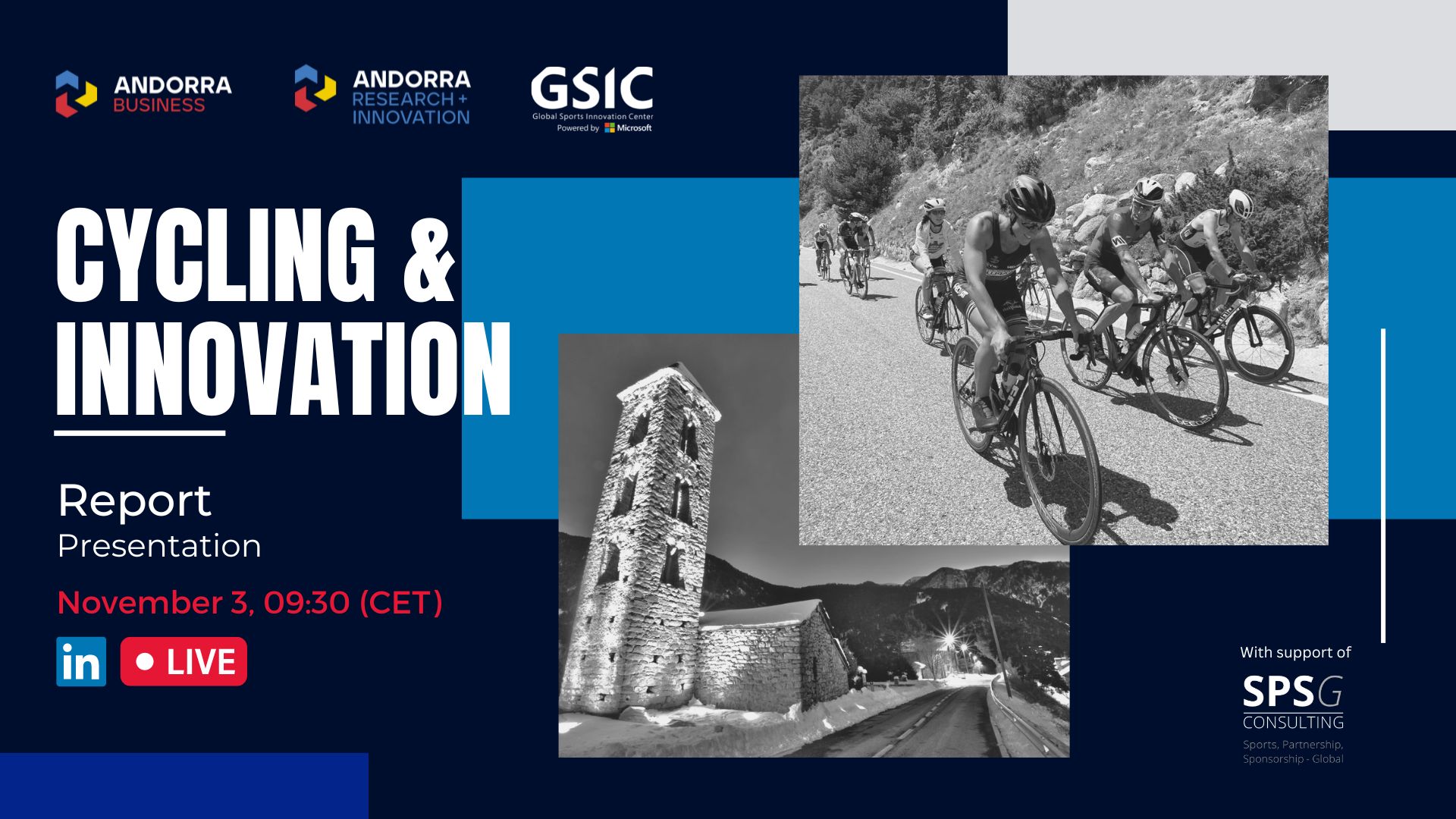 LinkedIn Live GSIC - Cycling & Innovation | Cycling Report Presentation