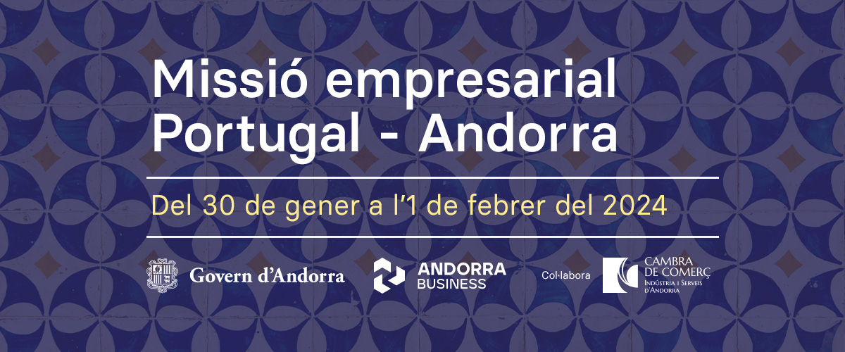 Missió empresarial Portugal-Andorra 2024 Banner Web
