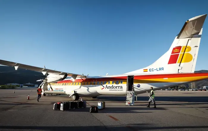 Es modifiquen els horaris dels vols entre l’aeroport d’Andorra-La Seu d’Urgell i el de Madrid