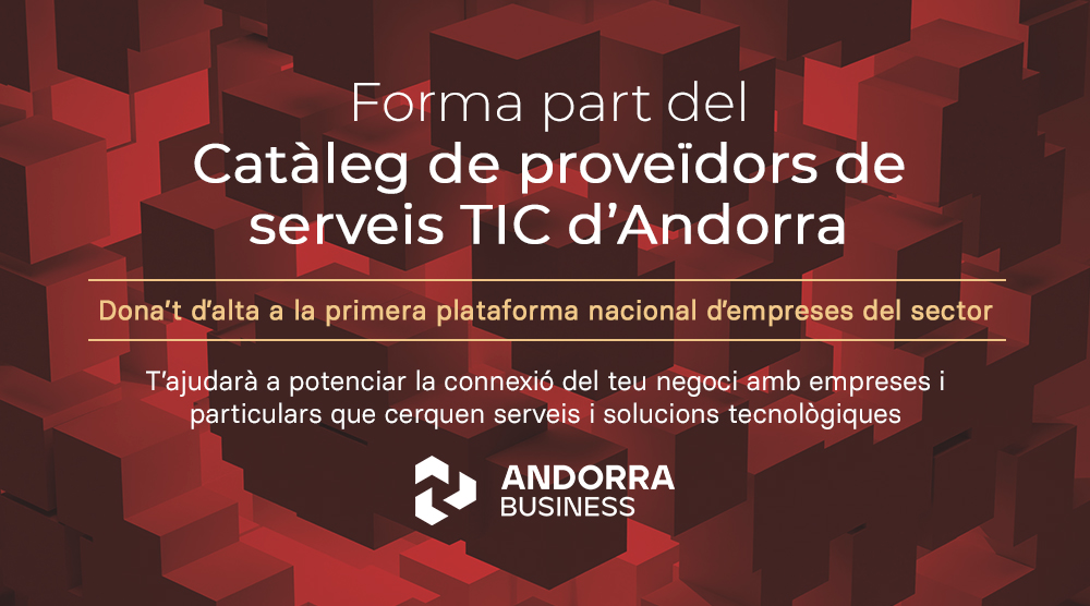 Dona’t d’alta al Catàleg de proveïdors de serveis TIC d’Andorra