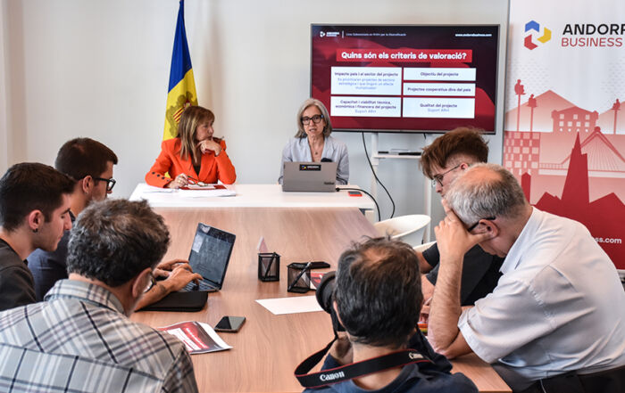 Andorra Business potencia la innovació empresarial amb 500.000 euros en subvencions per a projectes d’R+D+i