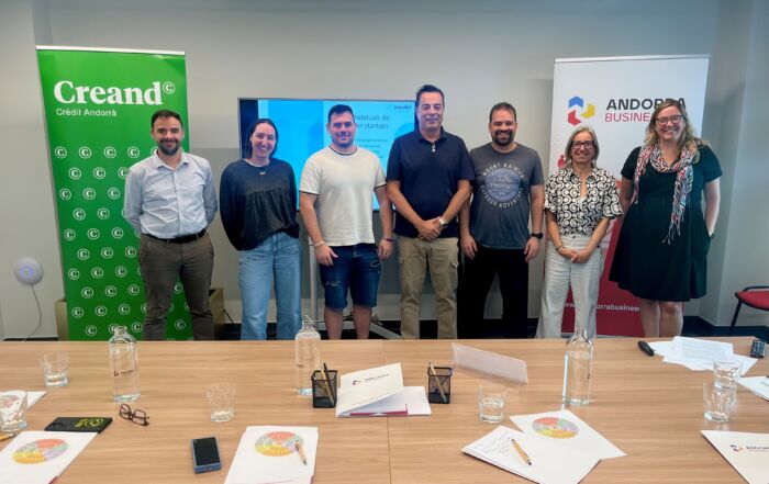 Primera sessió del programa Enlaira Andorra Business Creand